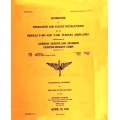 P-40D and P-40E Pursuit Airplanes Handbook of Operation and Flight Instructions